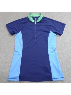 Title Nine Top Small Blue Sunbuster NEW